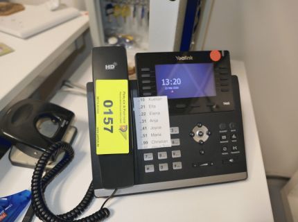 1 Tischtelefon Fabrikat Yealink