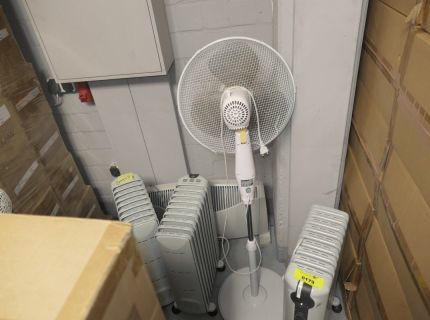 1 Posten Heizgeräte und Ventilatoren