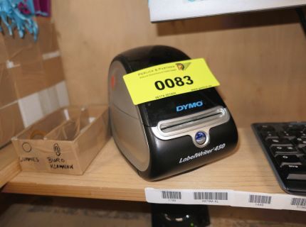 1 Etikettendrucker Fabrikat Dymo Typ