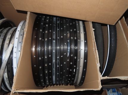 1 Posten Fahrradfelgen verschiedene Fabrikate