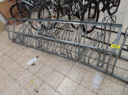 5 Posten Fahrradständer für Stehendlagerung