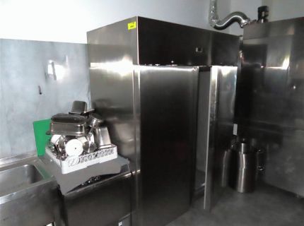 1 Kühlschrank Fabr.: Cookmax 2-türig