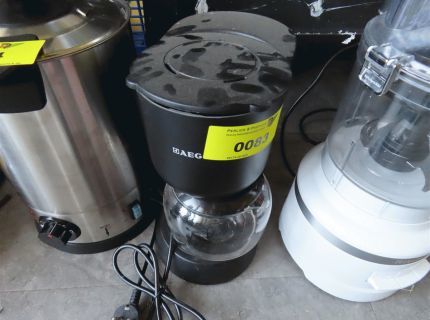 1 Kaffeefiltermaschine Fabr.: AEG Schwarz