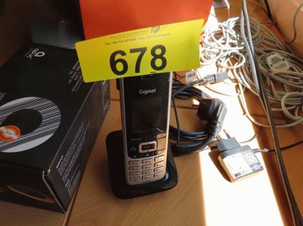 1 Tischtelefon Fabr.: Gigaset