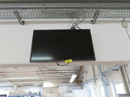 1 TV-Gerät Fabr.: NEC wandmontiert