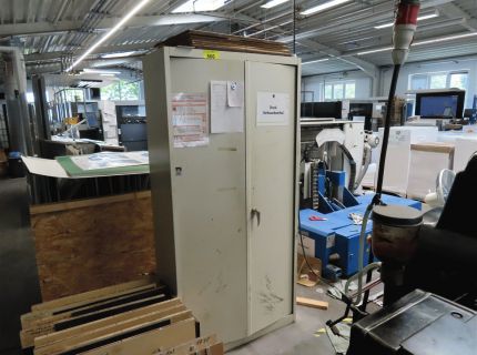 1 Metallschrank ca. 1 m