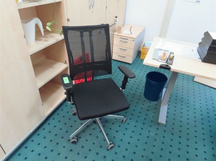 6 Bürodrehstühle 1x Fabr.: papilio