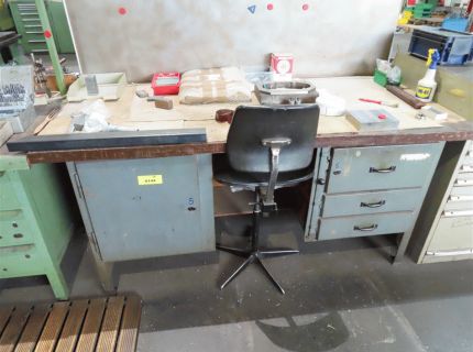 1 Werkbank ca. 180 x