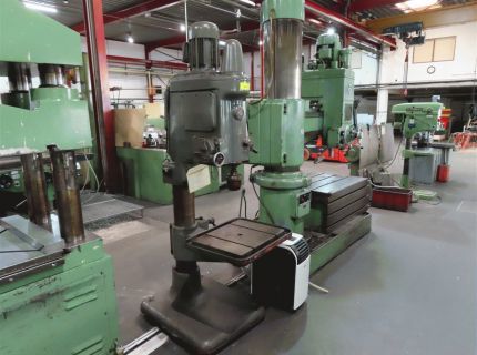 1 Säulenbohrmaschine Fabr.: Hagen &