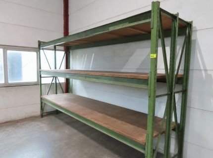 1 Schwerlastregal bestehend aus 2
