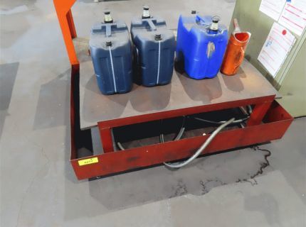 1 Ölauffangwanne Eigenbau