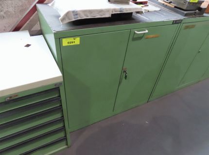 1 Metallschrank ca. 1 m