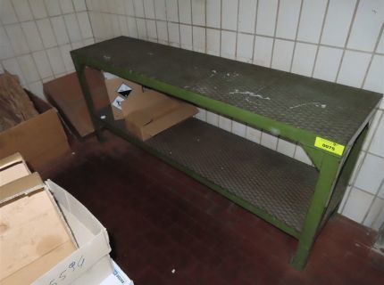 1 Arbeitstisch Stahl ca. 200