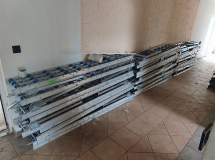 1 Posten Fließ-/Rollbänder demontiert